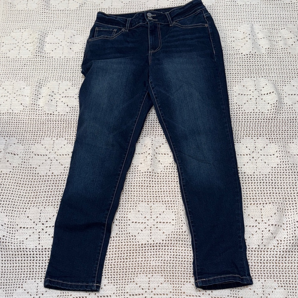 Maurices Dark Indigo Skinny Jeans